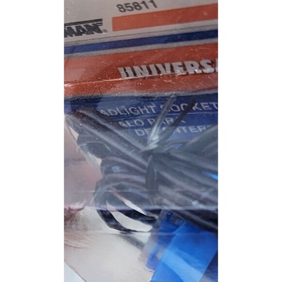 Adv Universal Headlight Socket Harness By Dorman 85811 9004/9007 Blue & Black - Picture 5 of 10